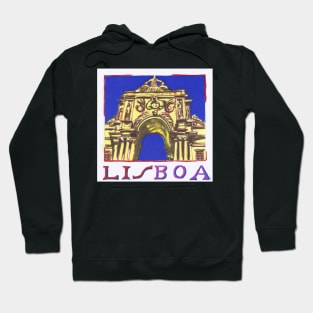 Rua Augusta. Lisbon Hoodie